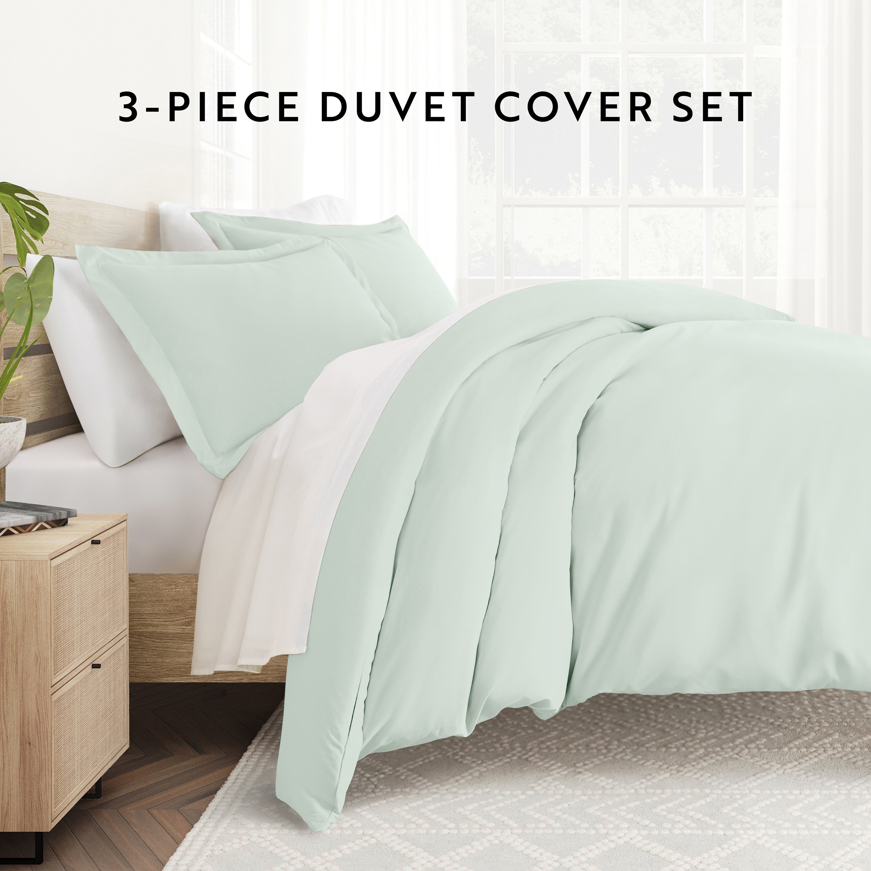 Solid Duvet Cover Set