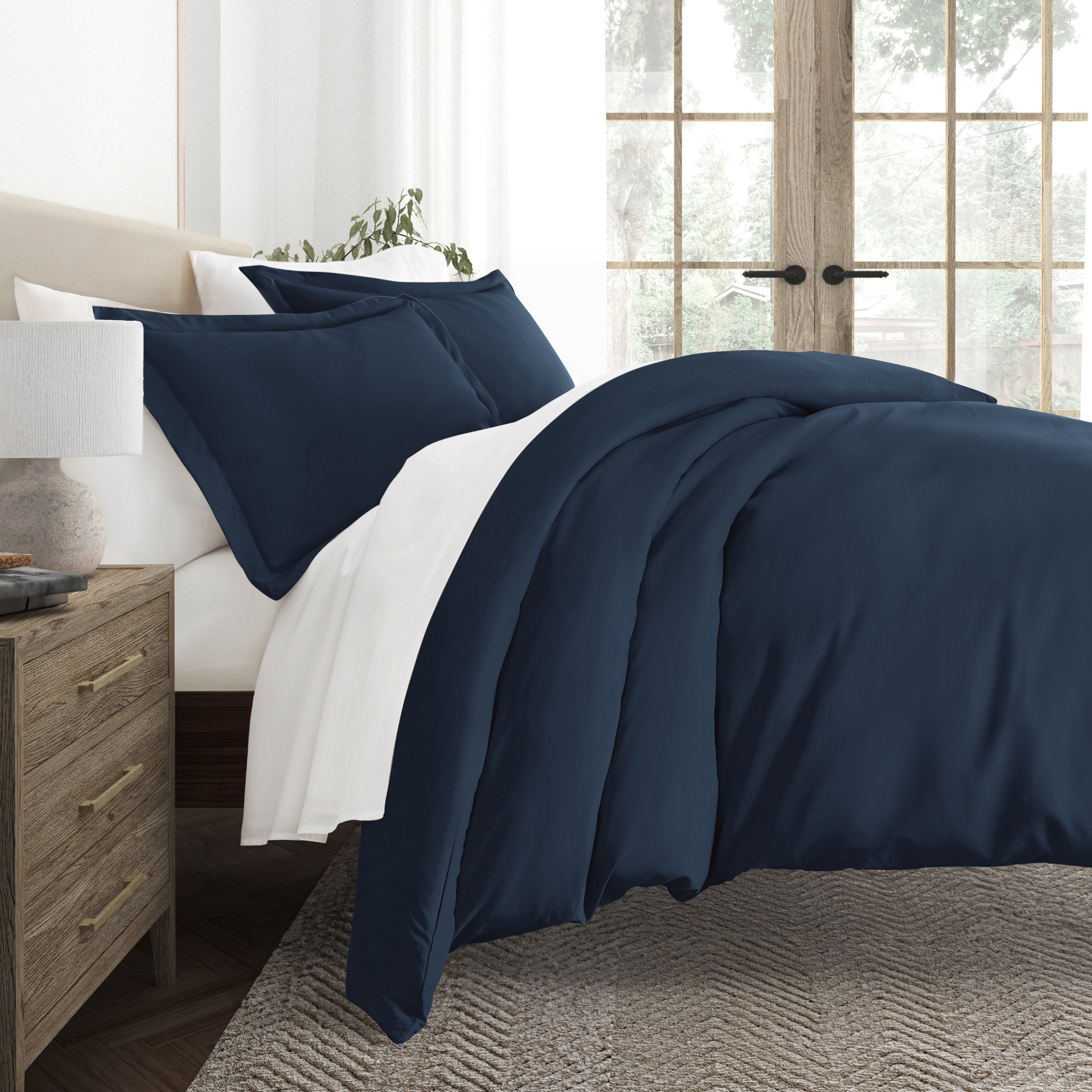 Solid Duvet Cover Set