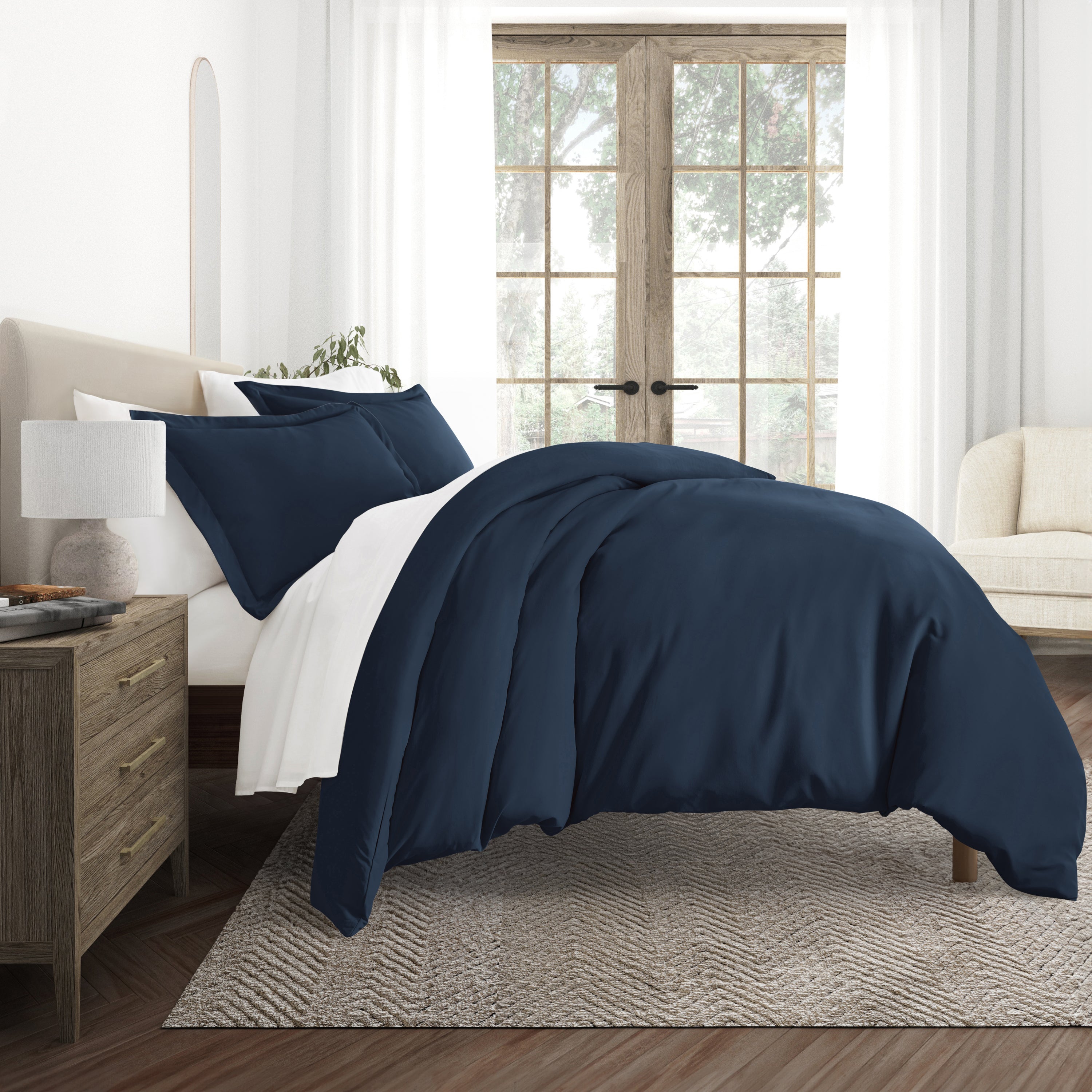 Solid Duvet Cover Set