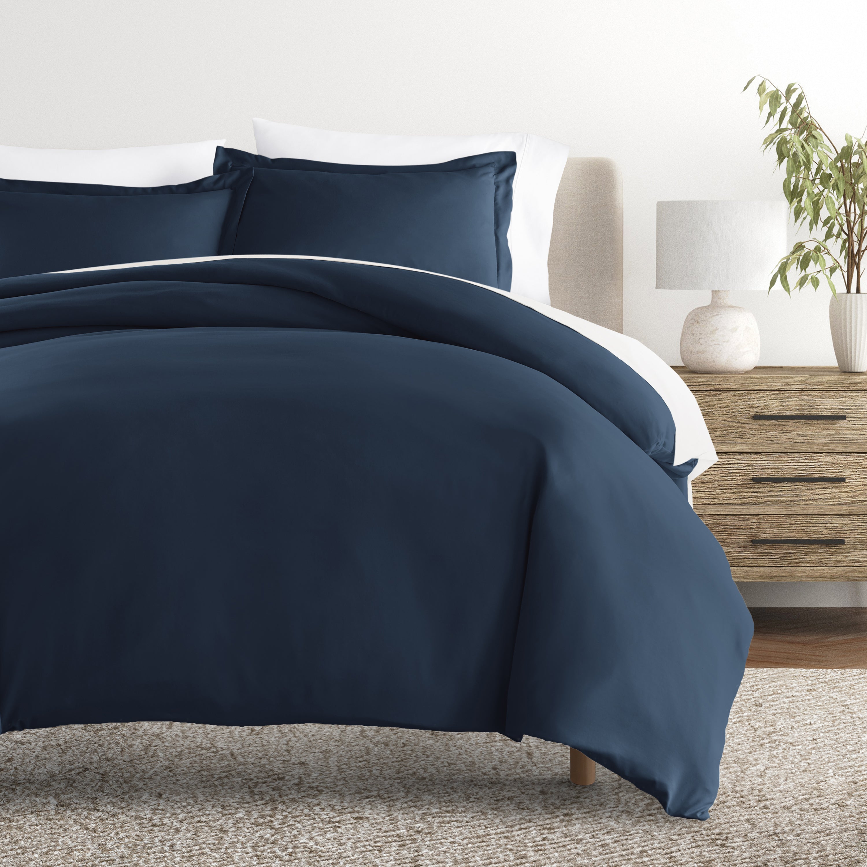 Solid Duvet Cover Set