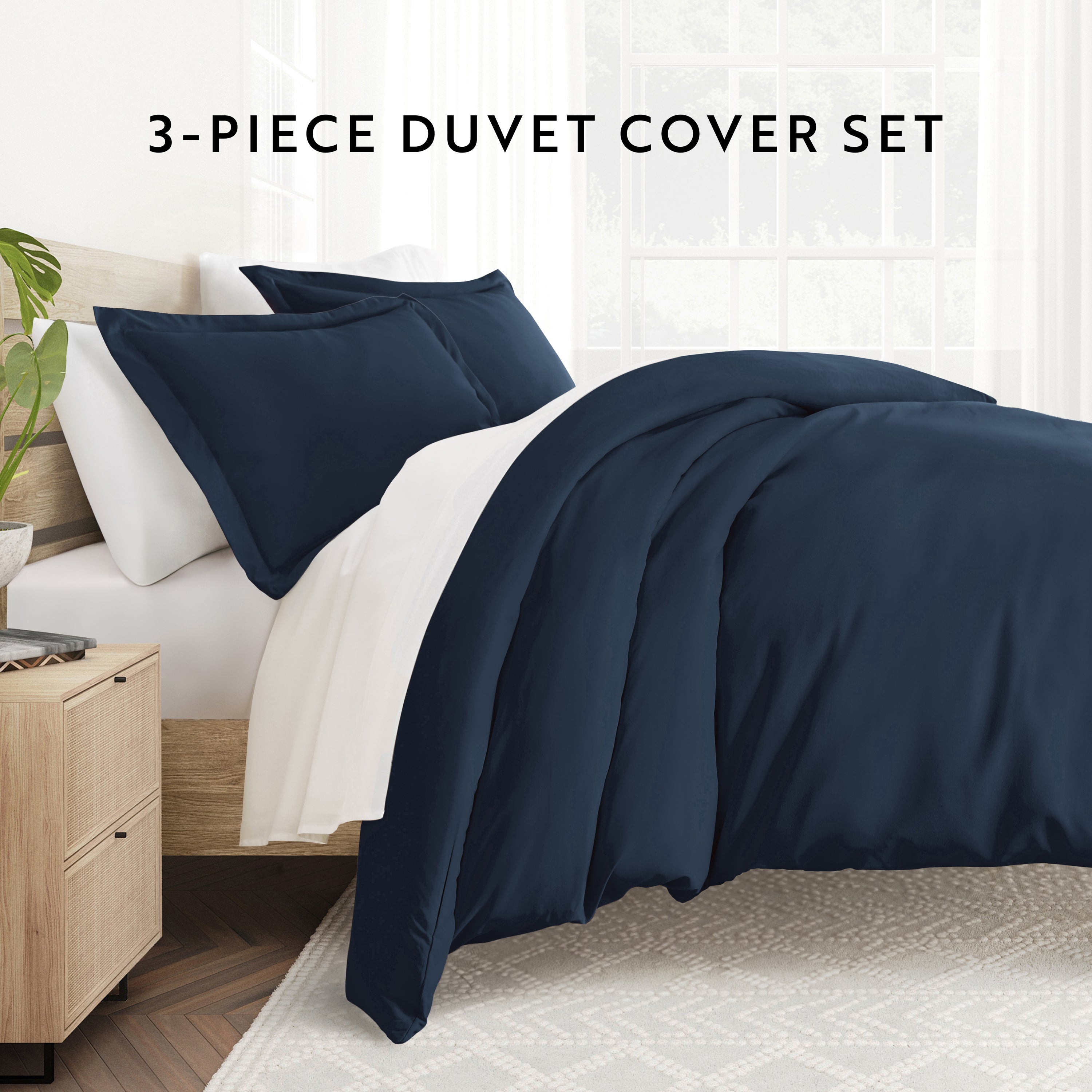 Solid Duvet Cover Set