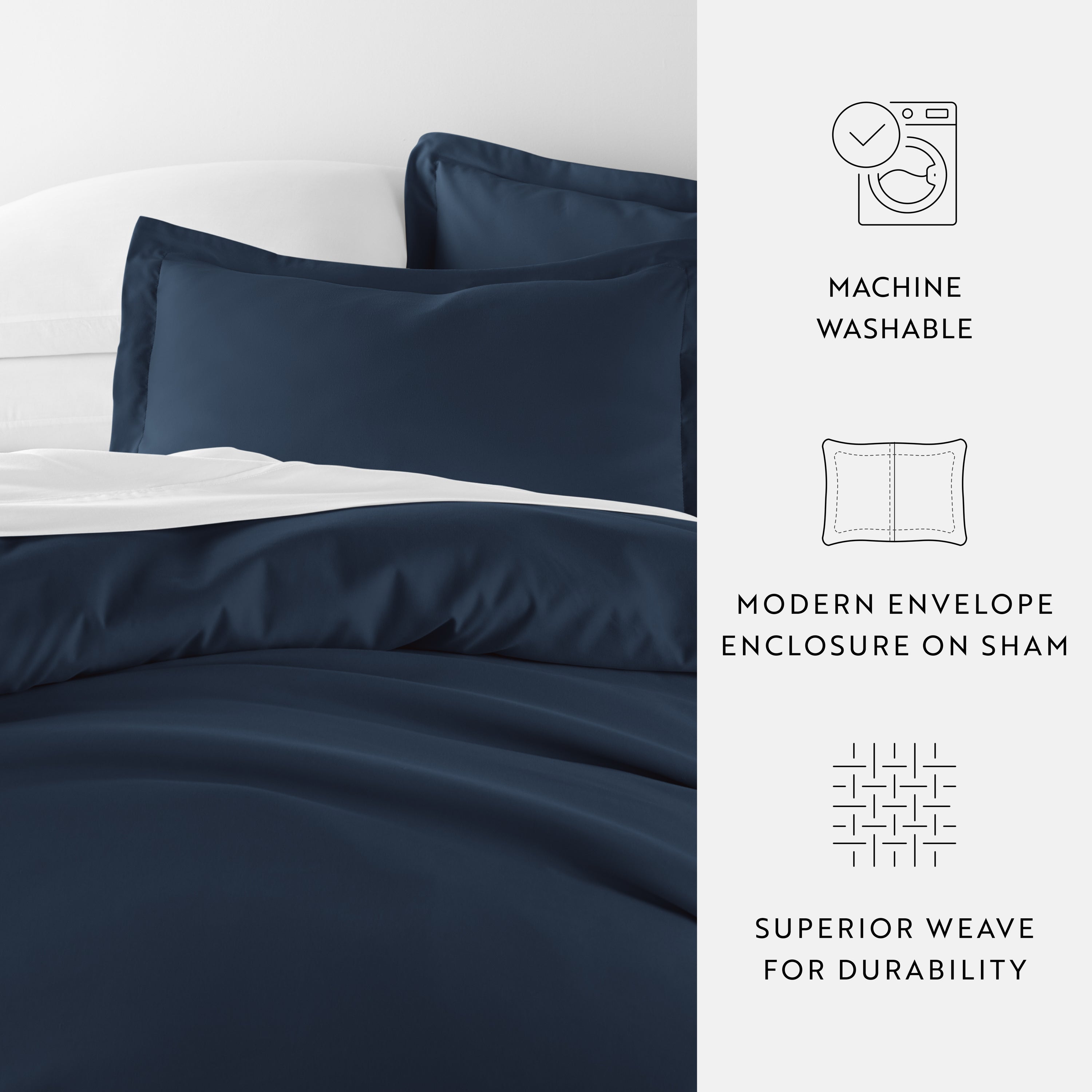 Solid Duvet Cover Set