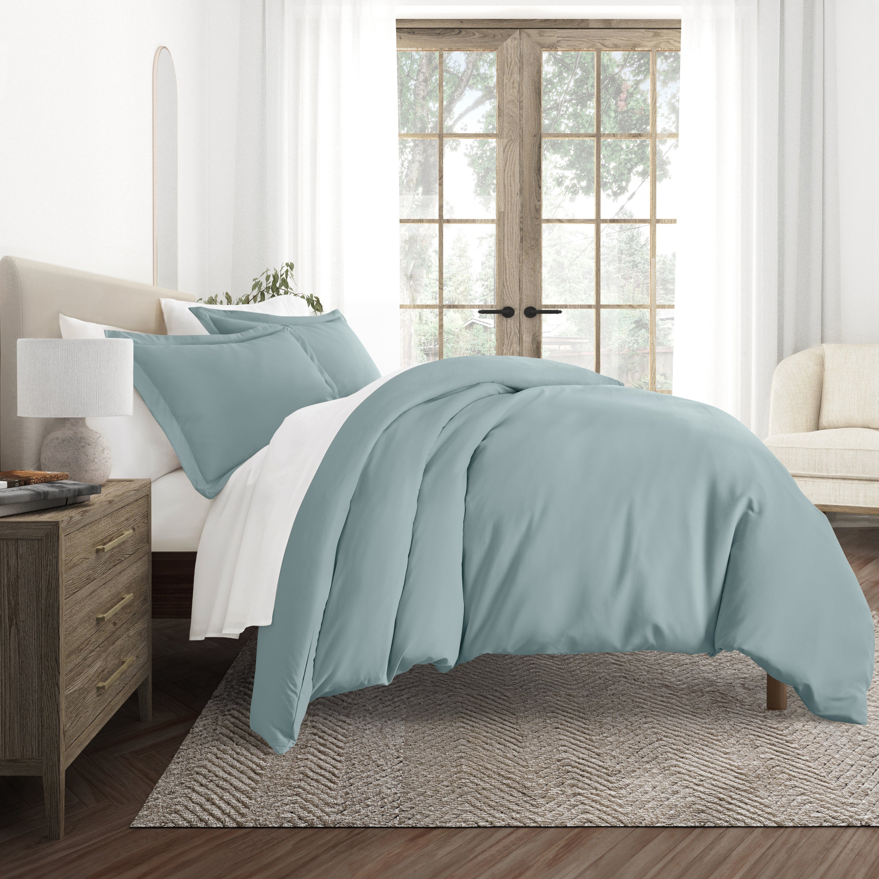 Solid Duvet Cover Set