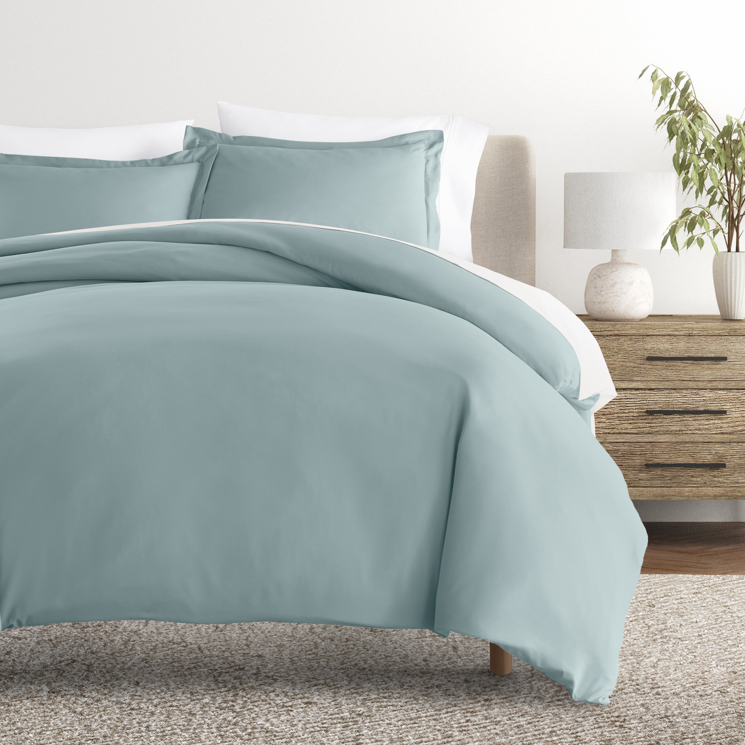 Solid Duvet Cover Set