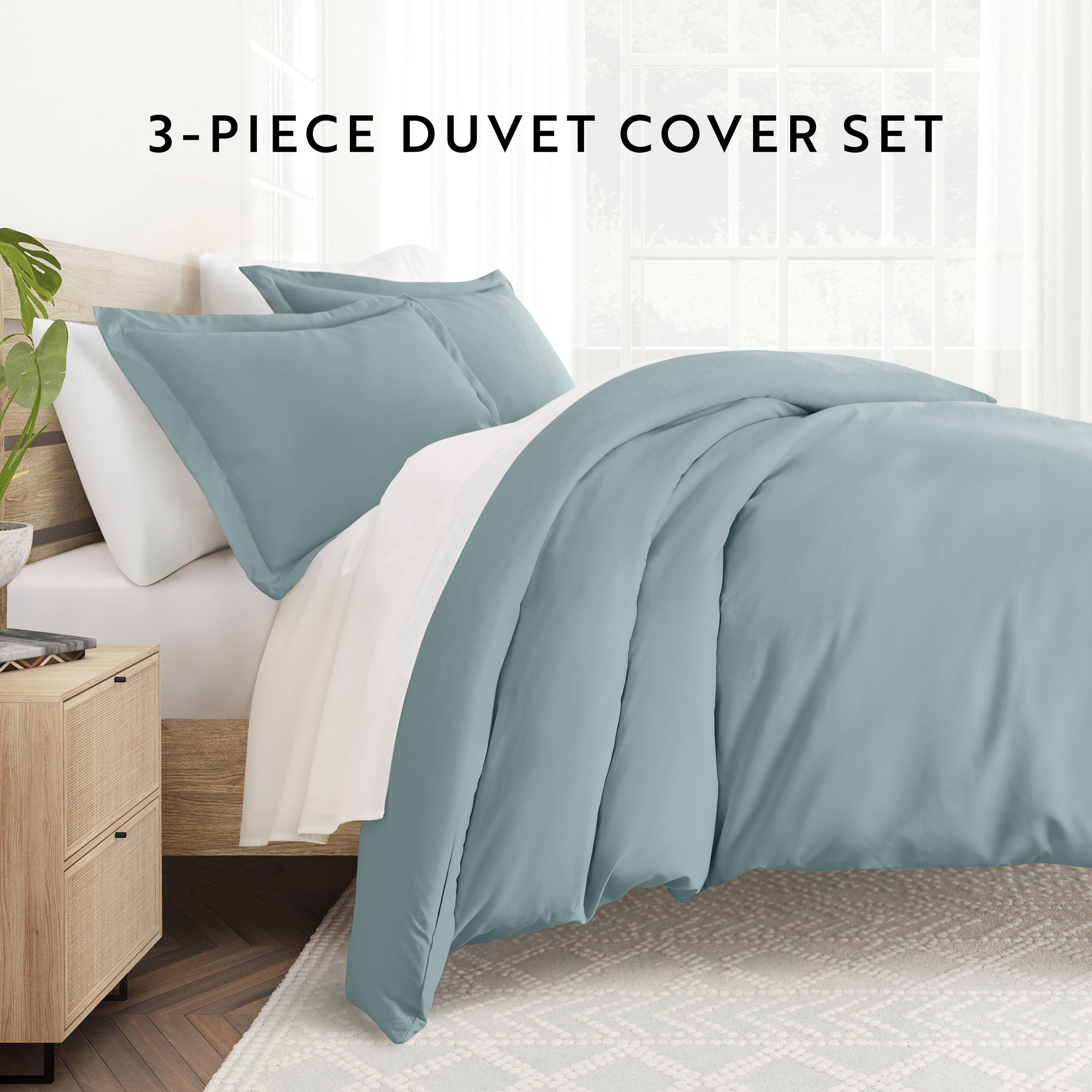 Solid Duvet Cover Set