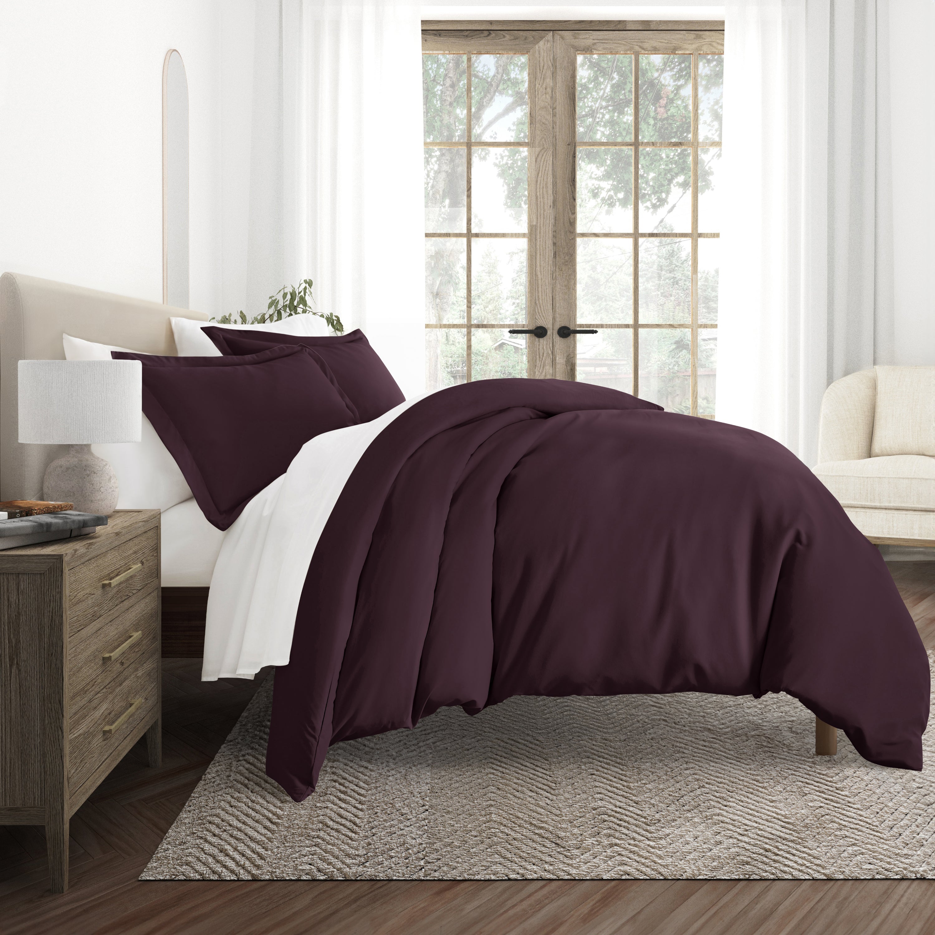 Solid Duvet Cover Set