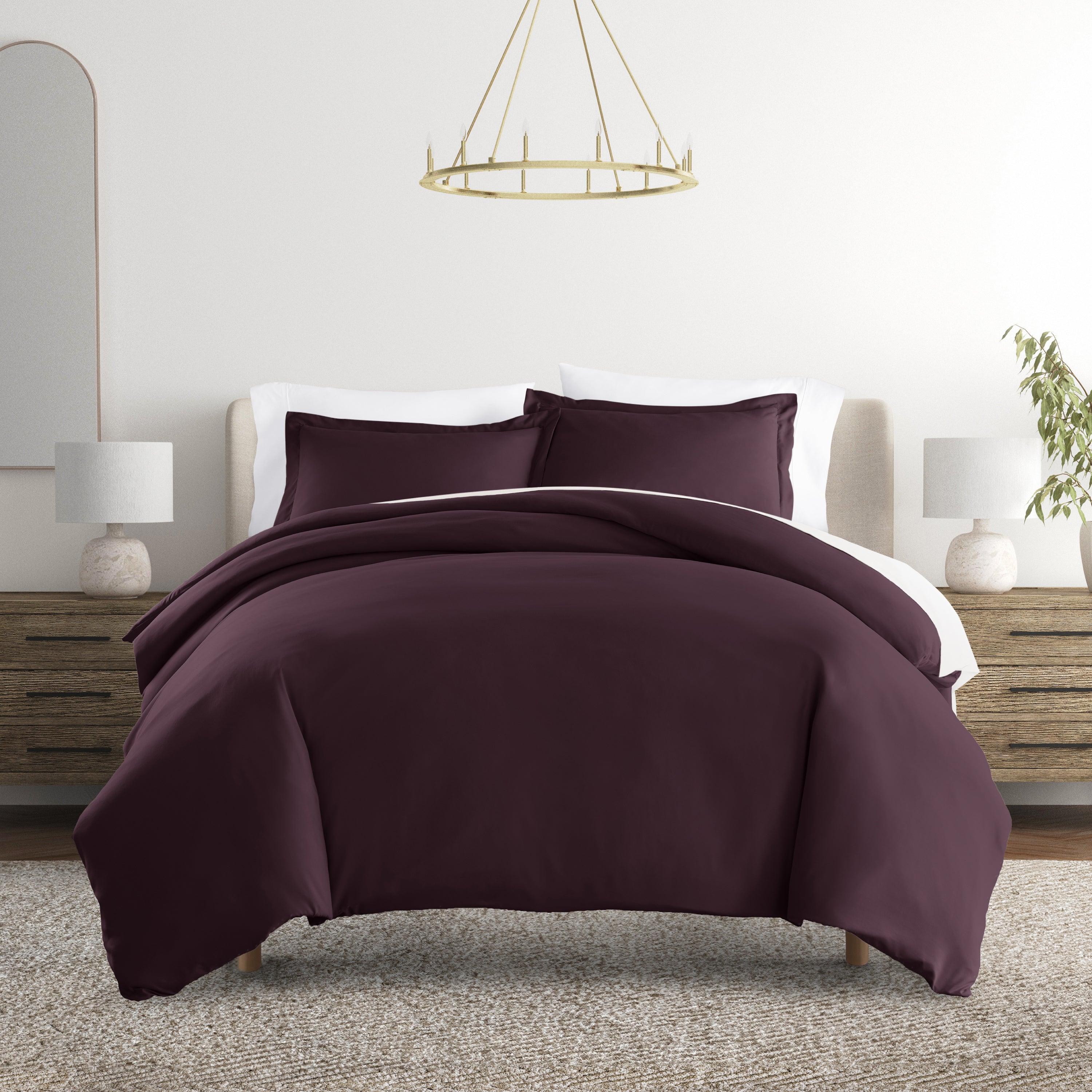 Solid Duvet Cover Set