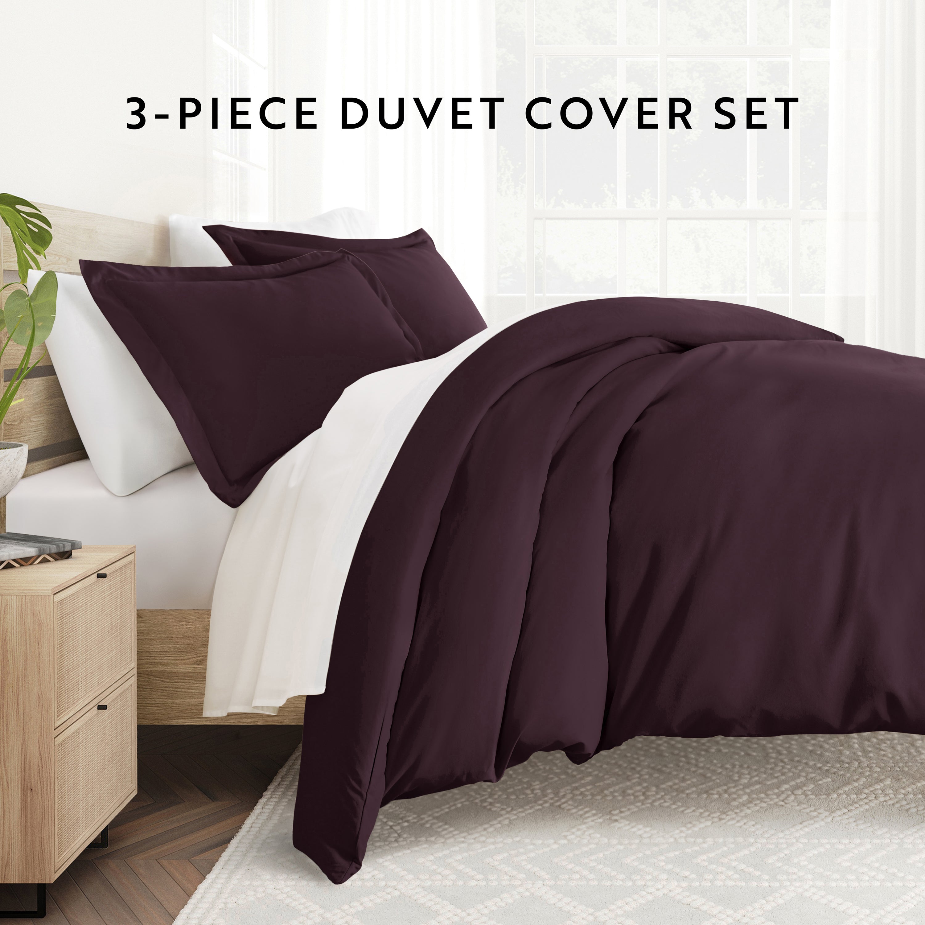 Solid Duvet Cover Set
