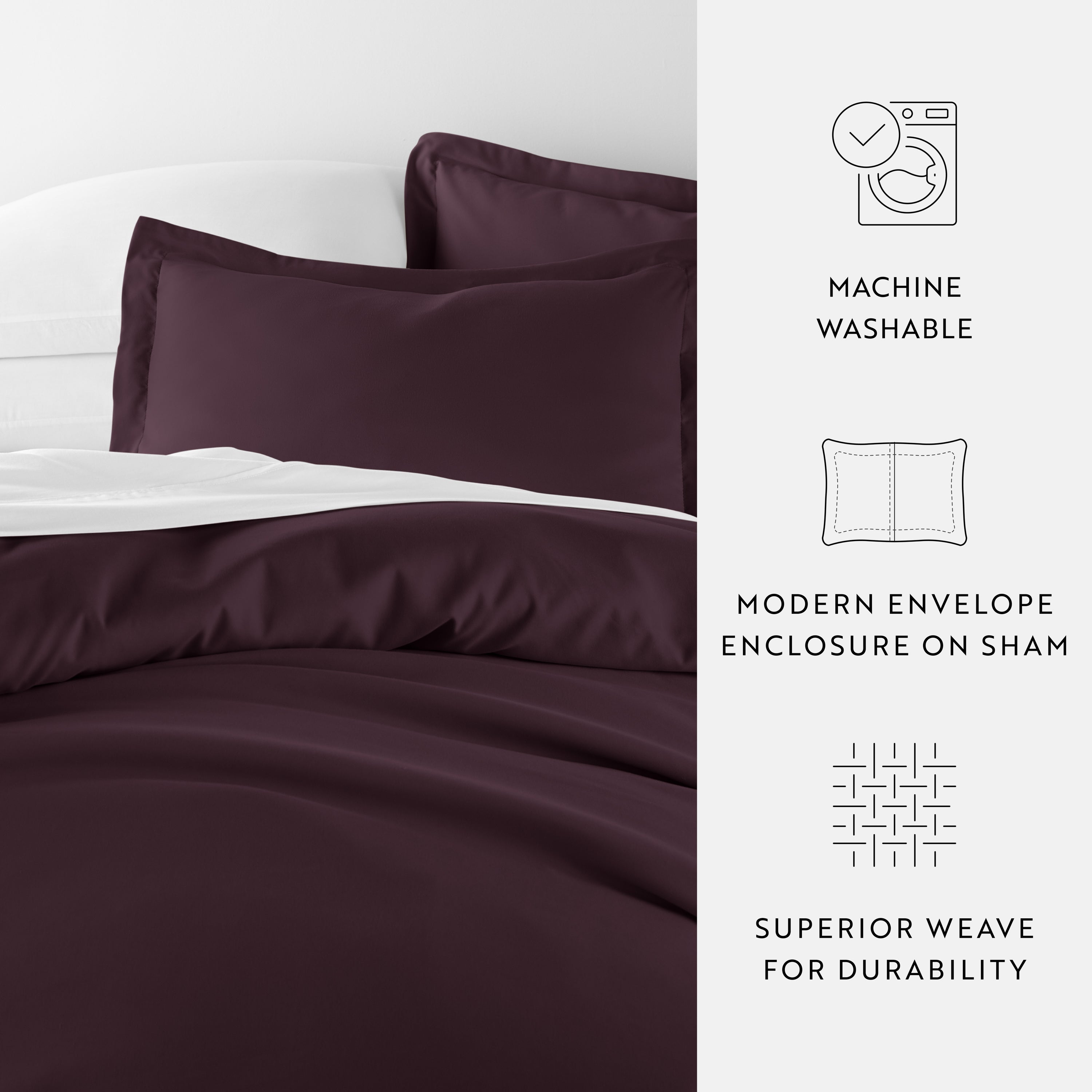 Solid Duvet Cover Set