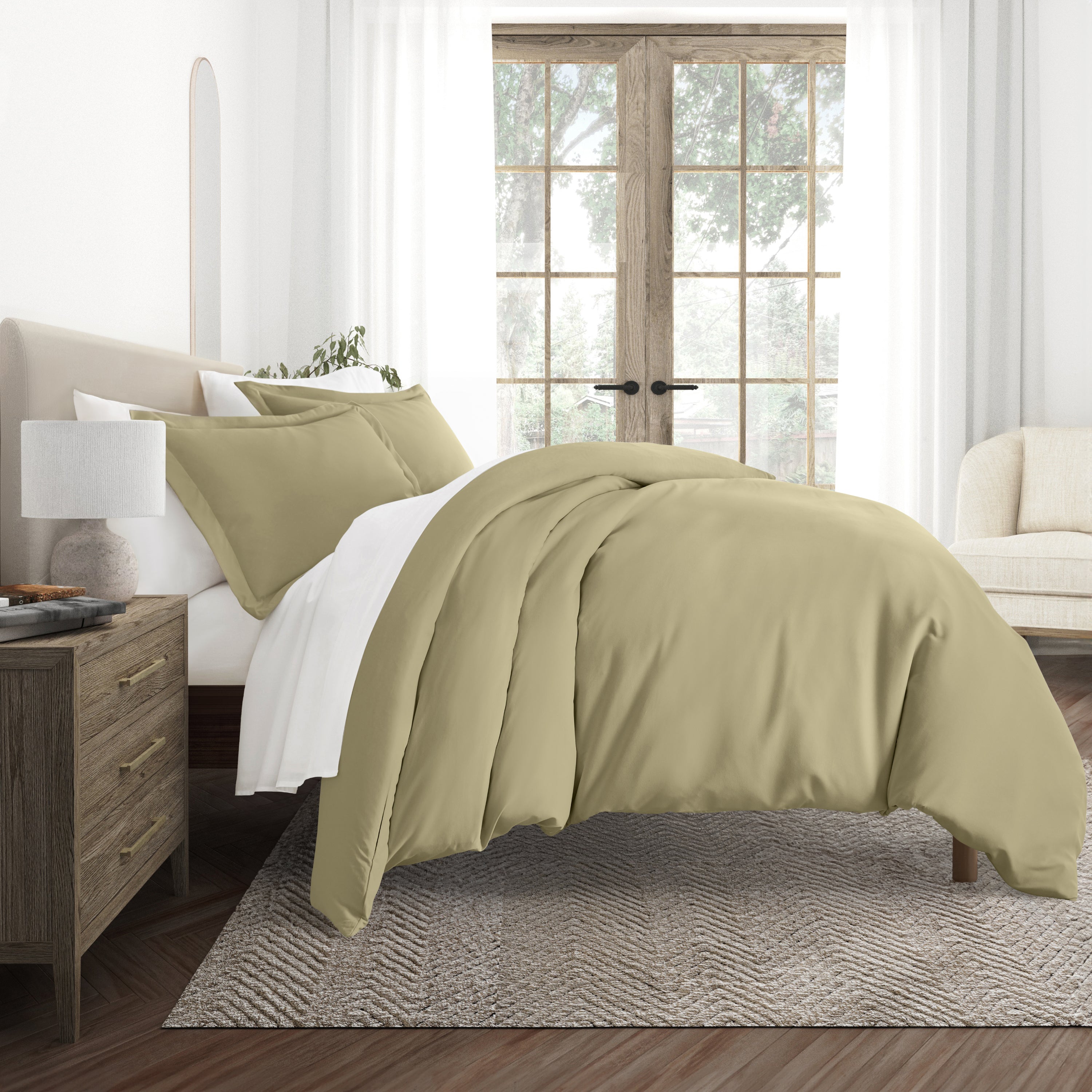 Solid Duvet Cover Set