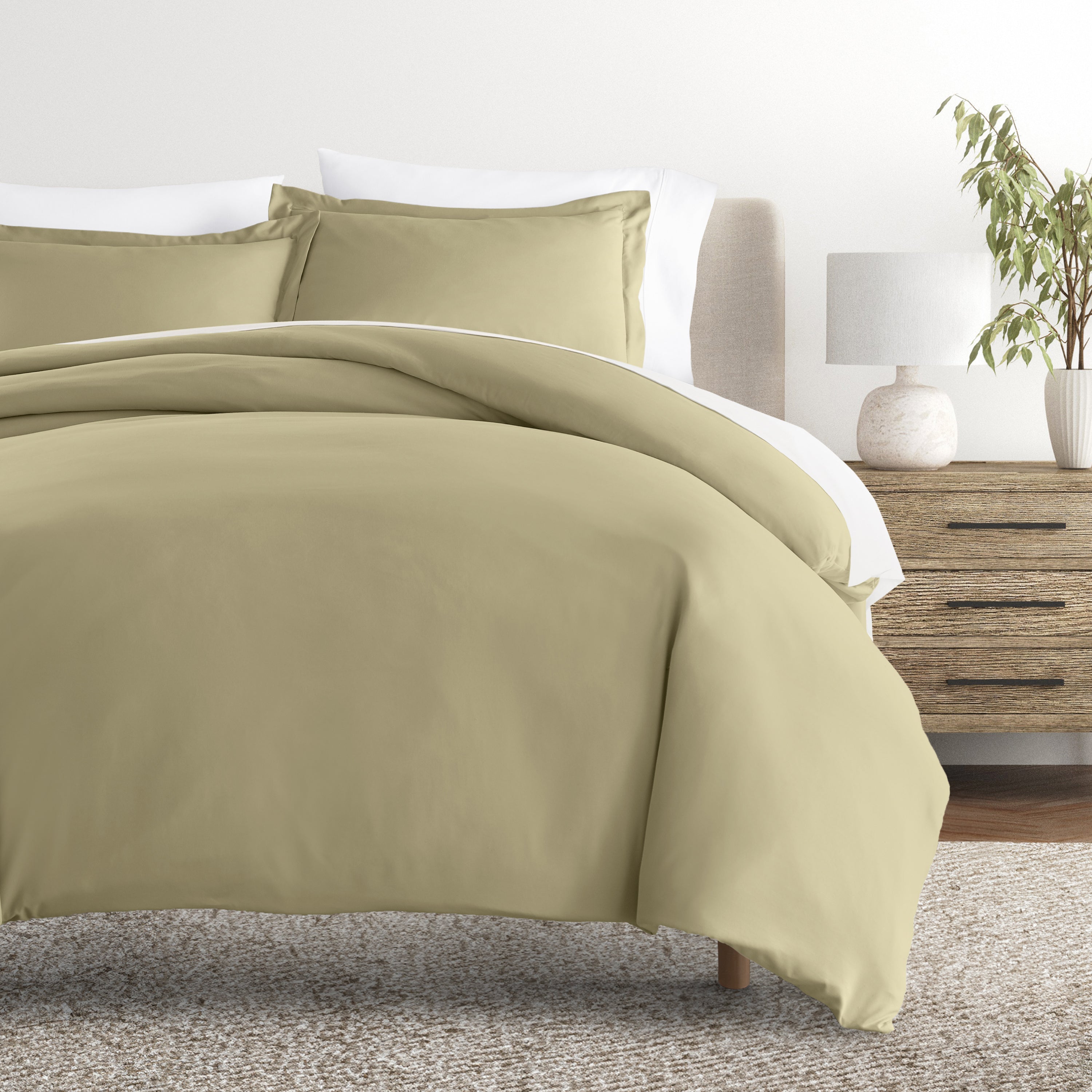 Solid Duvet Cover Set