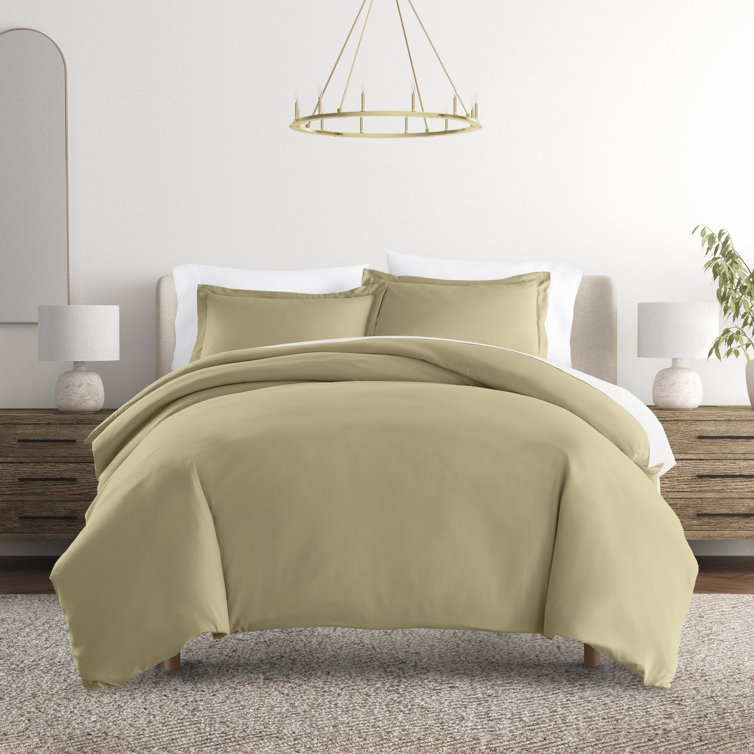 Solid Duvet Cover Set