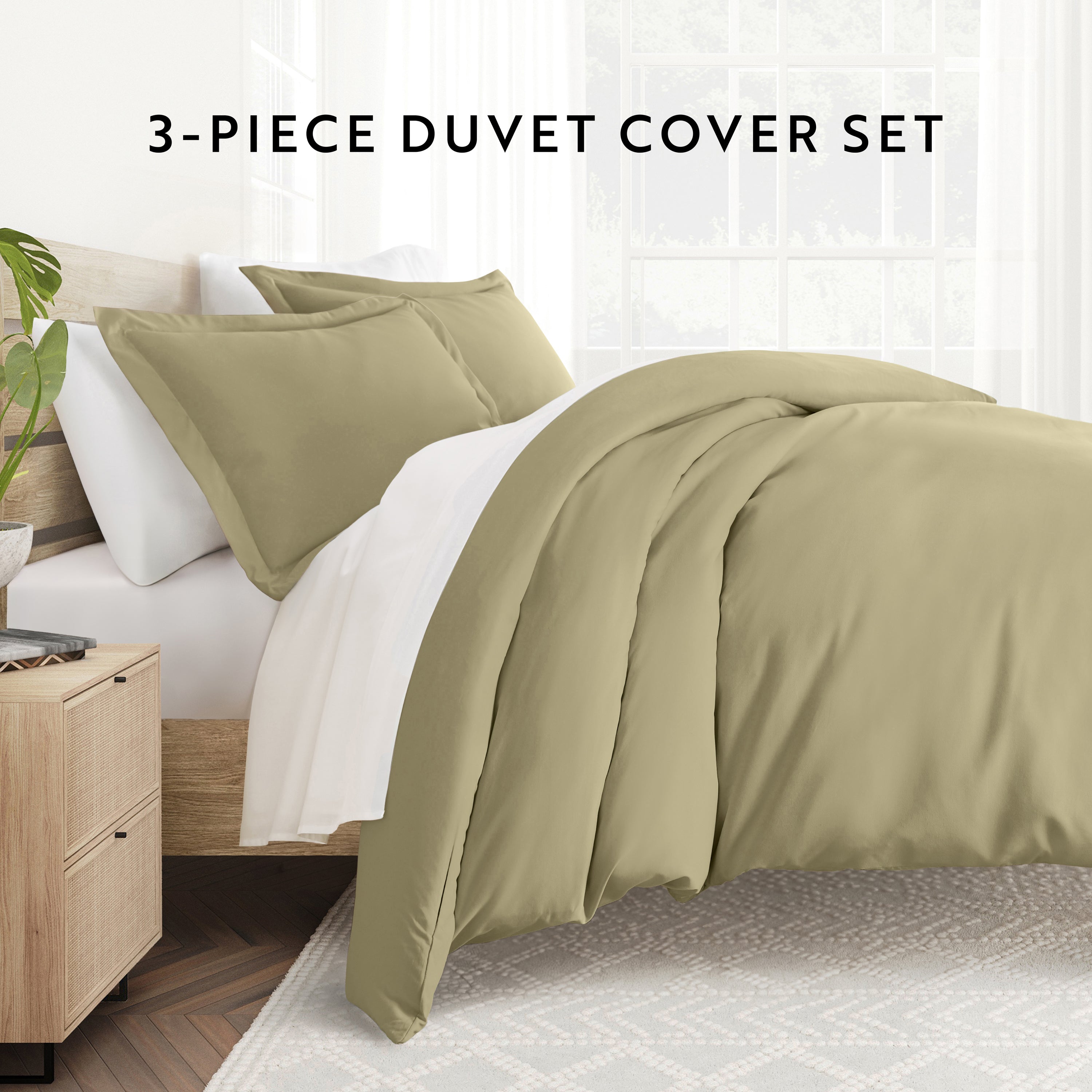 Solid Duvet Cover Set