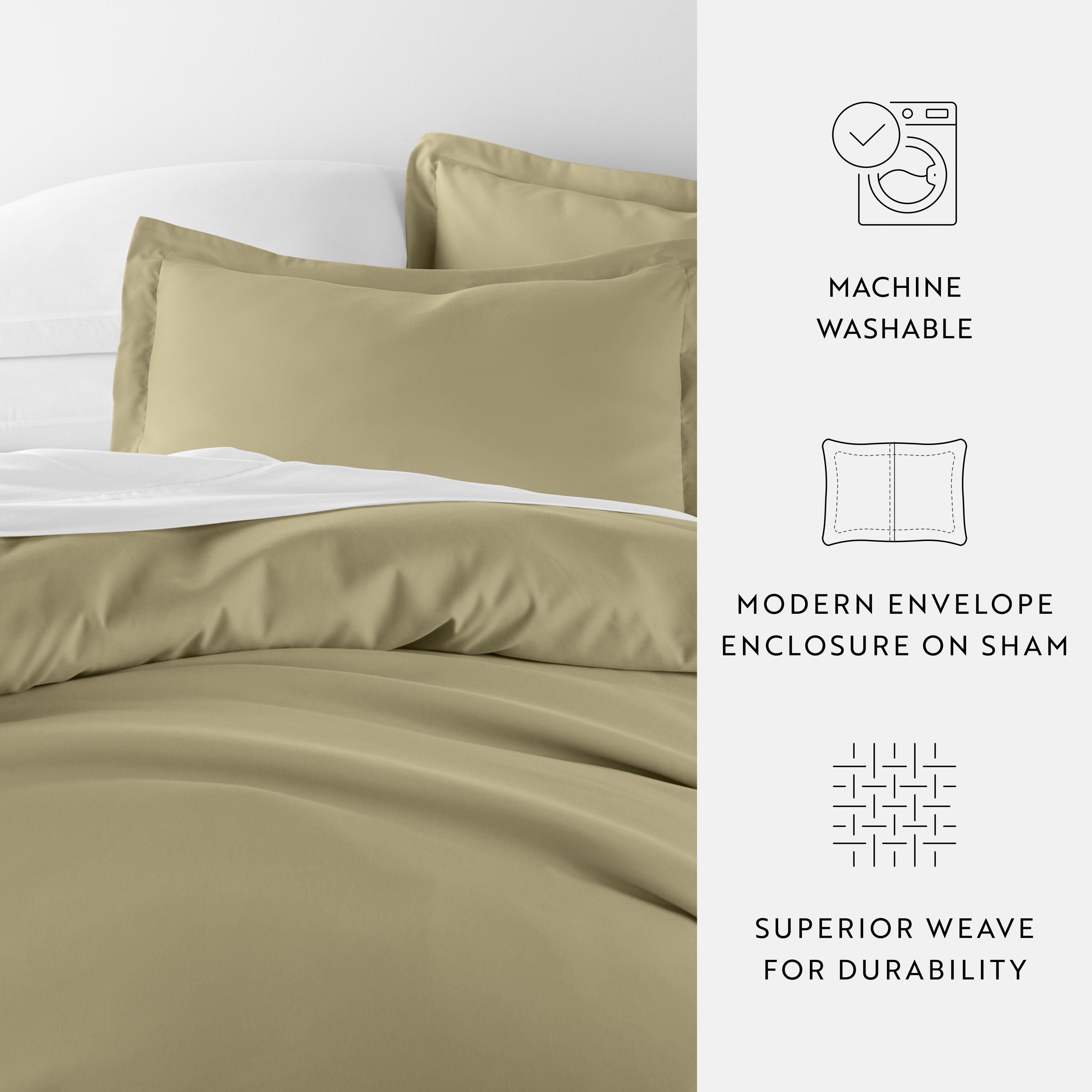 Solid Duvet Cover Set