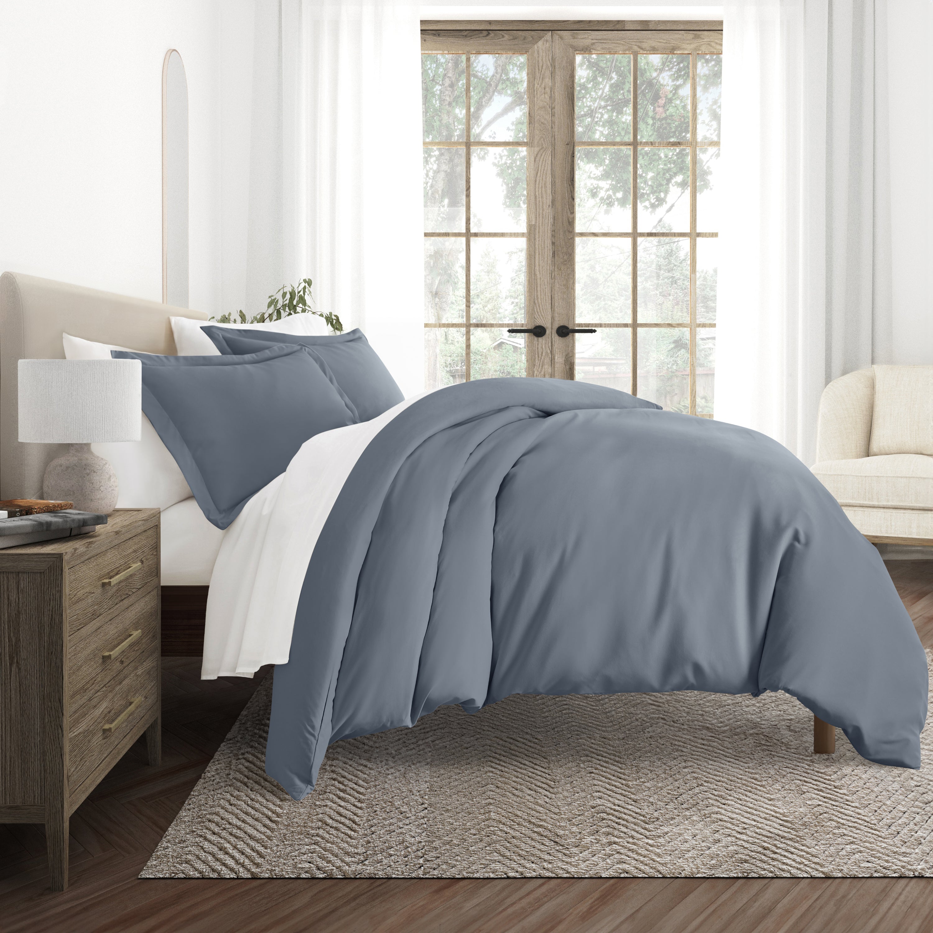 Solid Duvet Cover Set