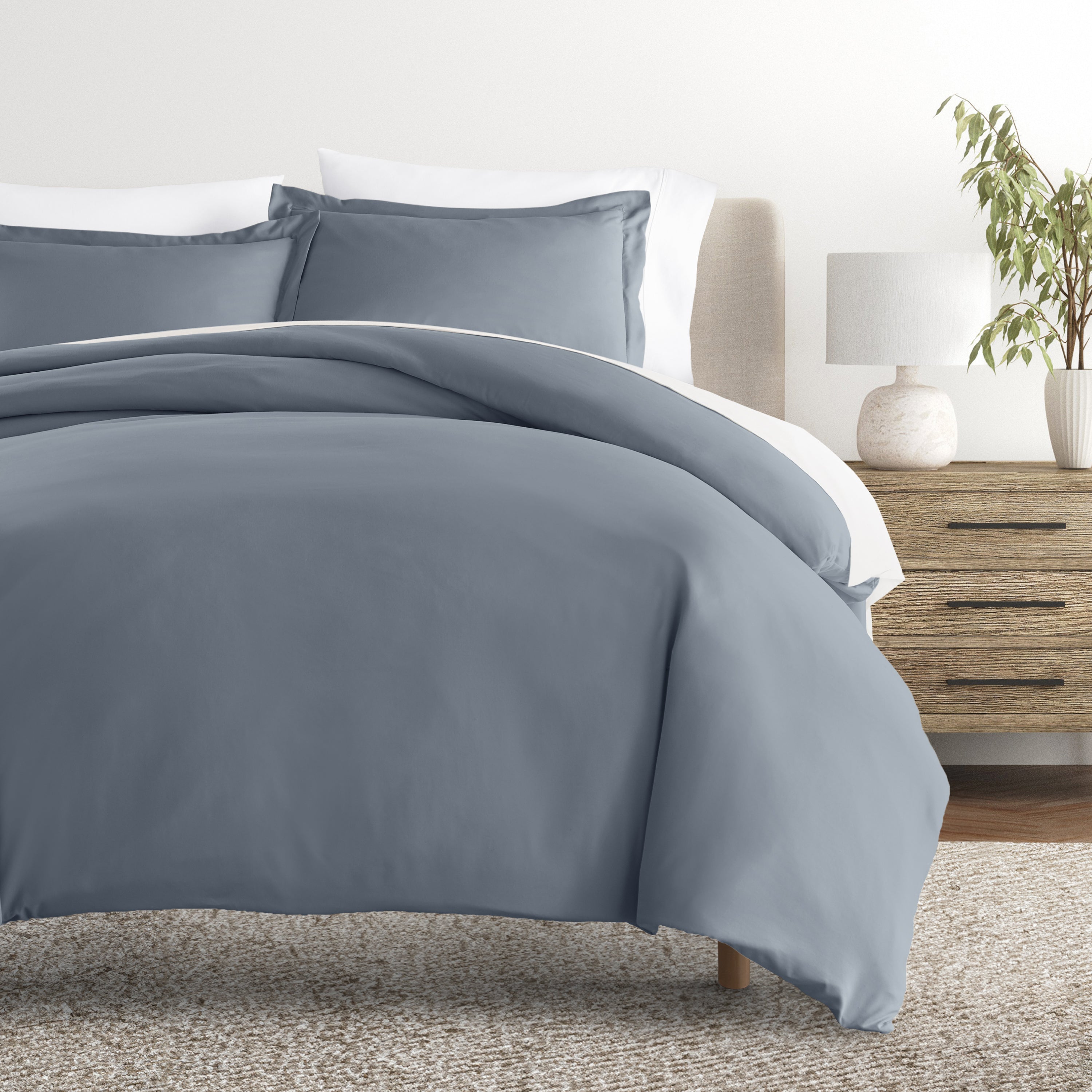 Solid Duvet Cover Set