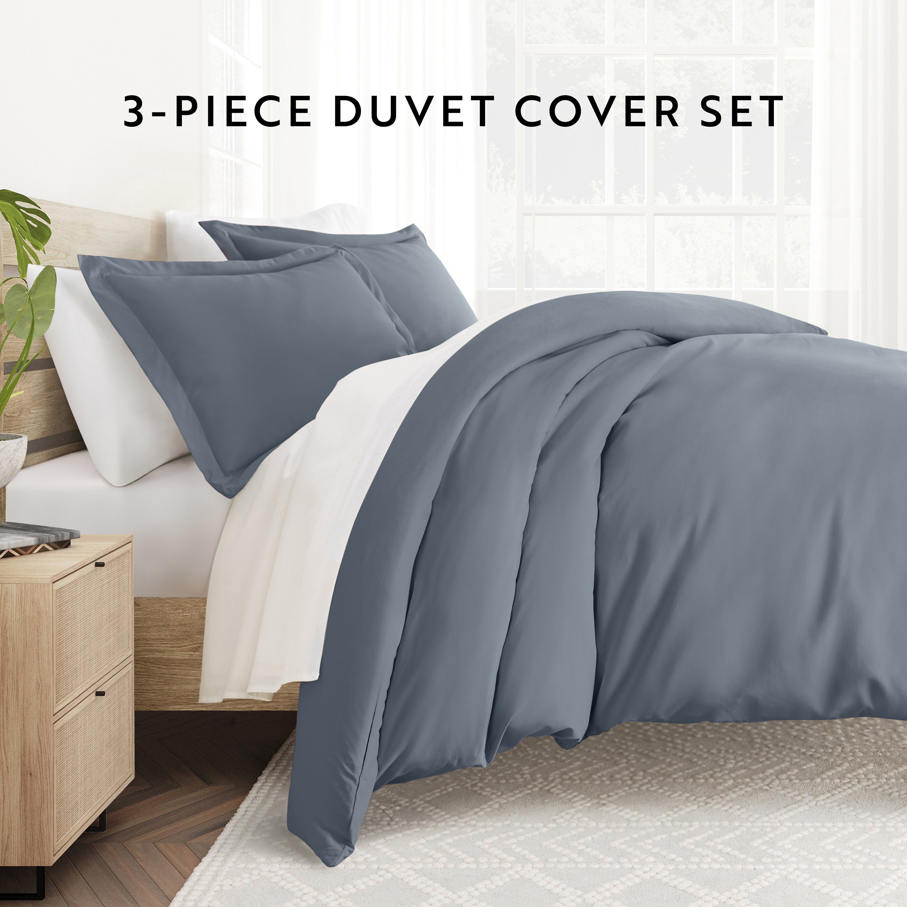 Solid Duvet Cover Set