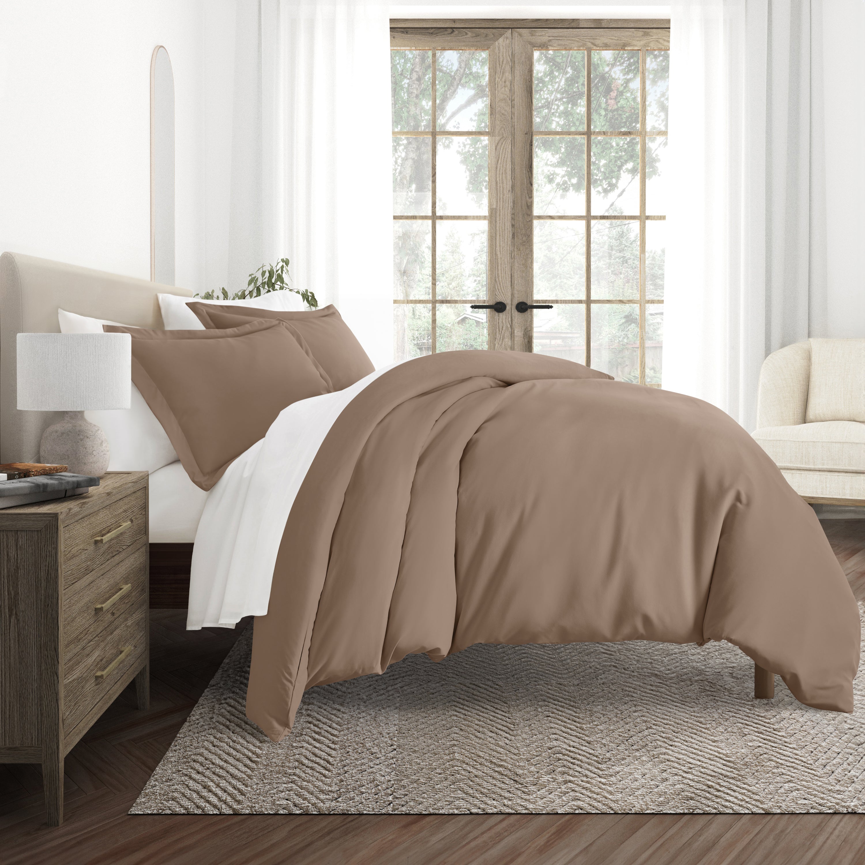 Solid Duvet Cover Set