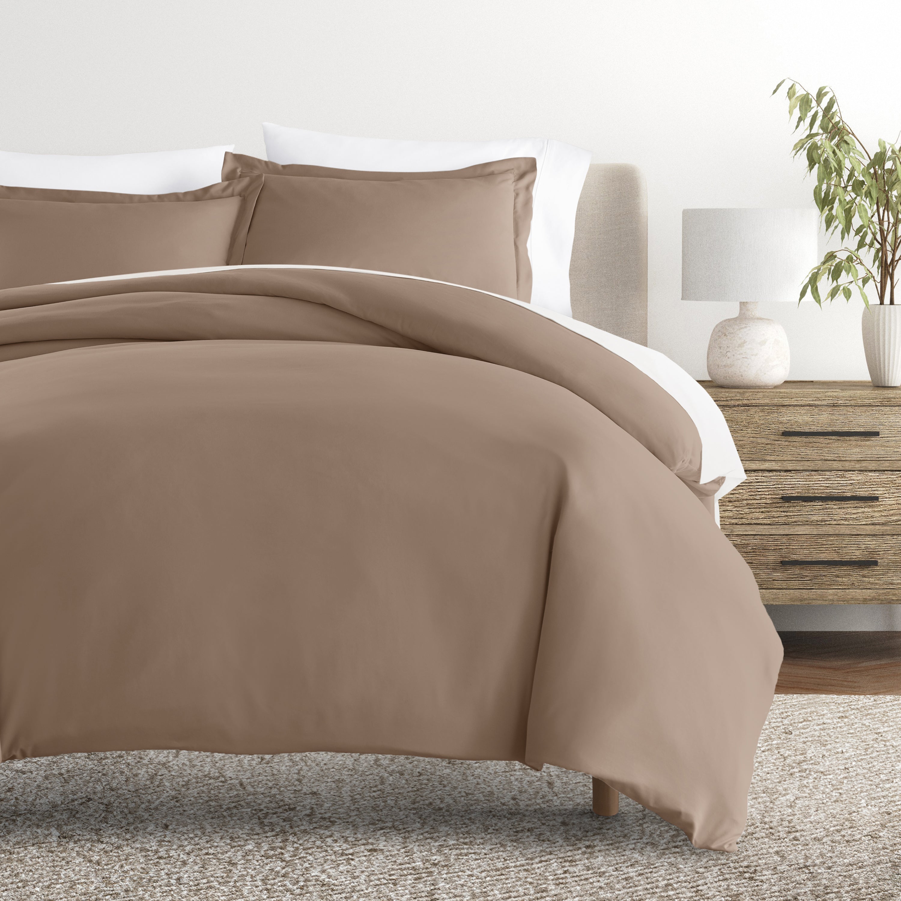 Solid Duvet Cover Set