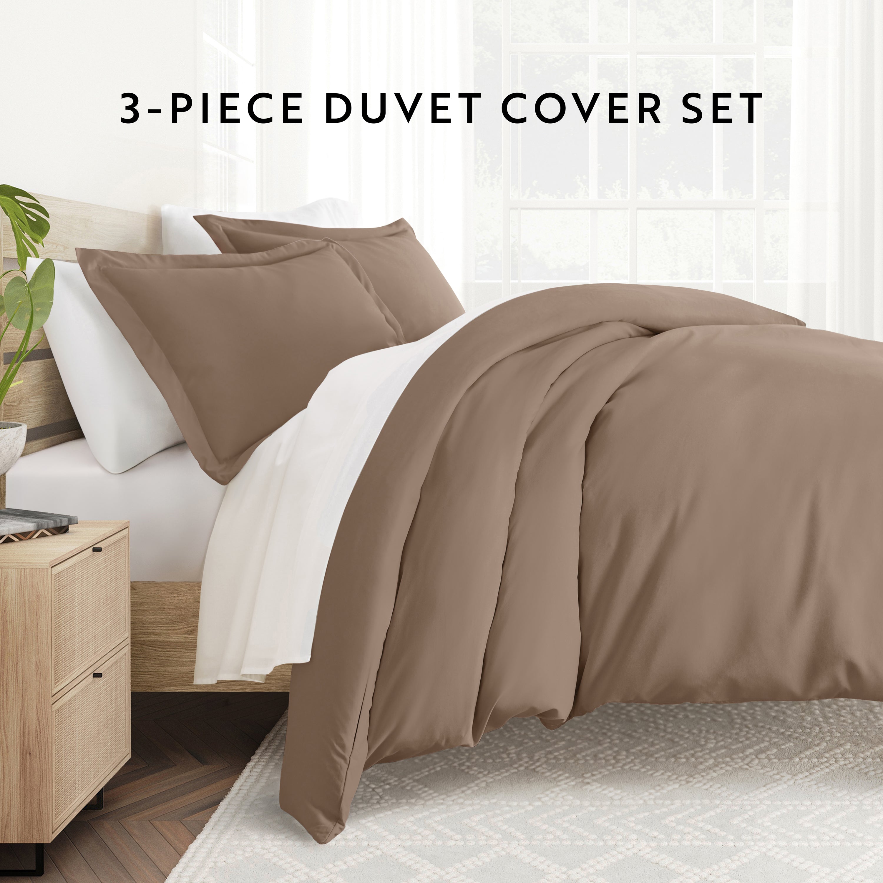 Solid Duvet Cover Set