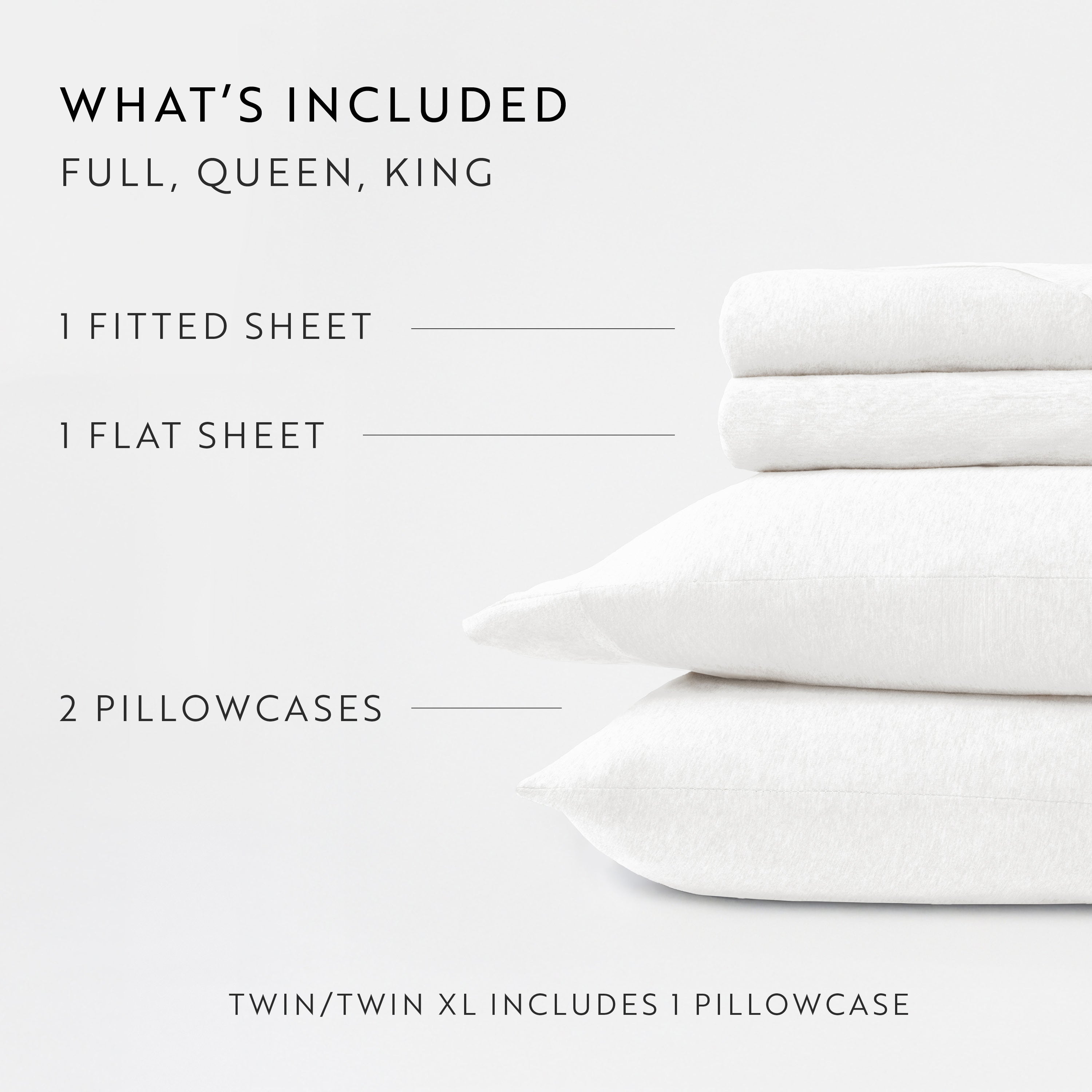 4-Piece 100% Cotton Jersey Knit Sheet Set