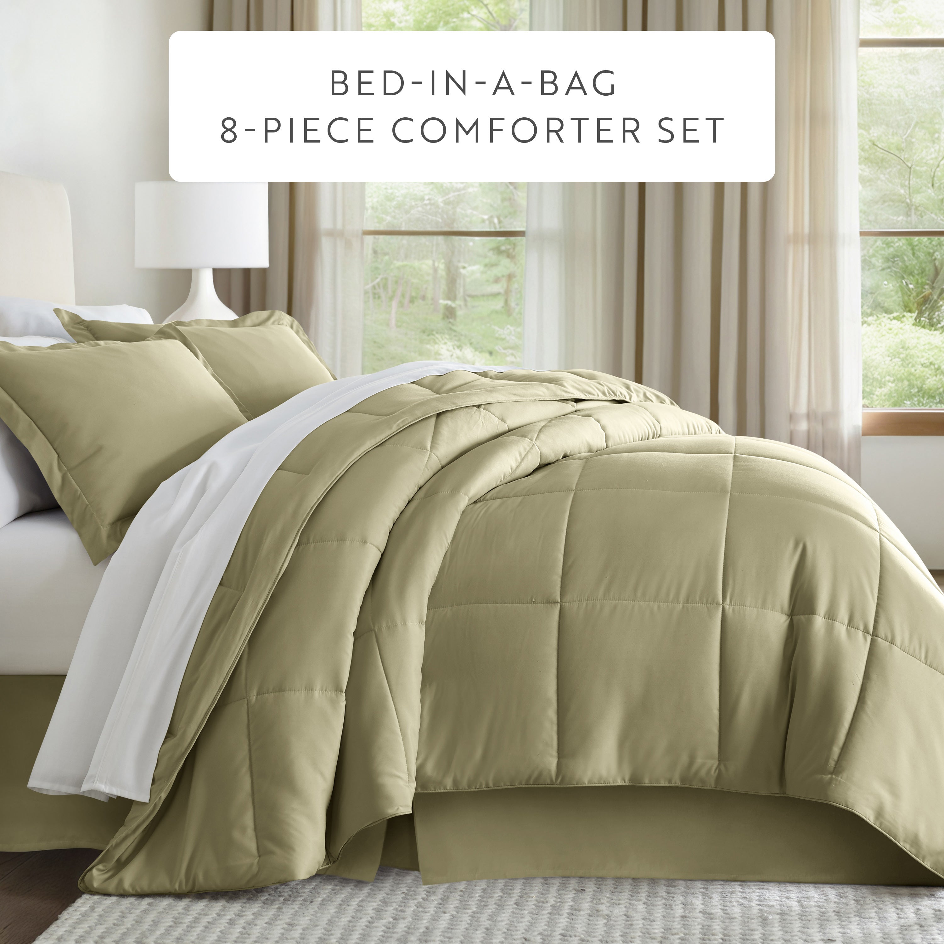 Bed In A Bag 8-Piece Bed Set