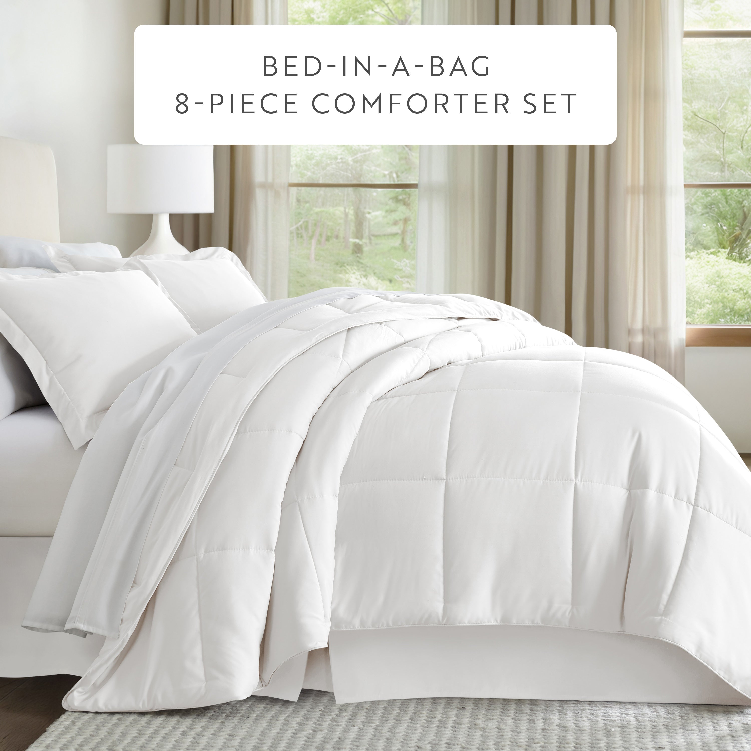 Bed In A Bag 8-Piece Bed Set